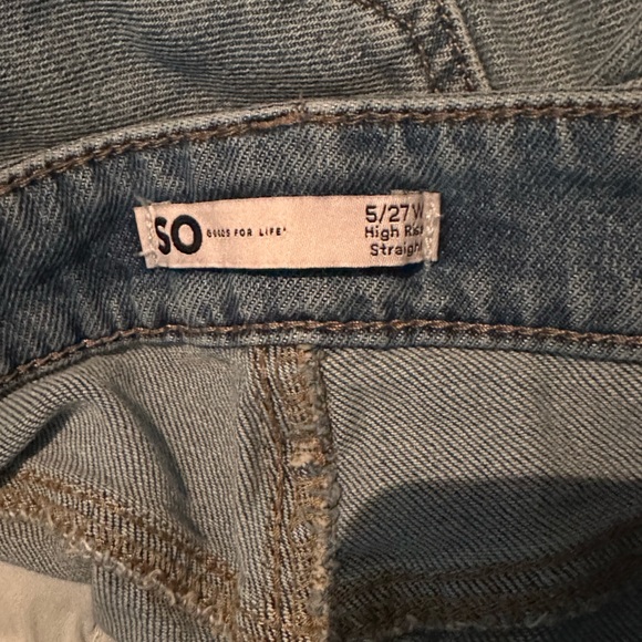 SONOMA high rise straight jeans - Picture 6 of 6